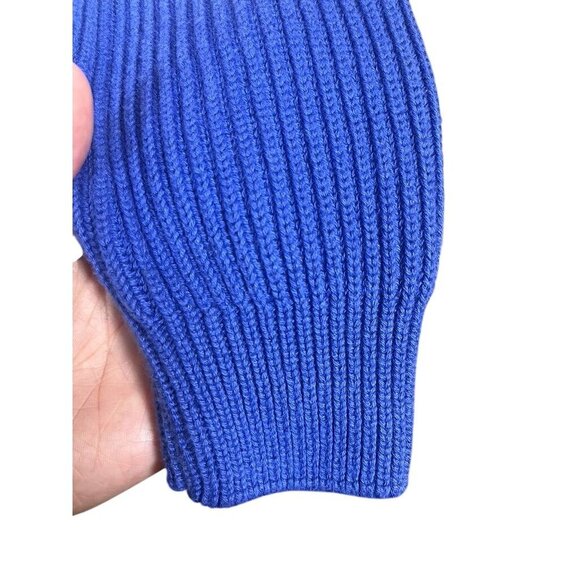 Vintage Knit Sweater M Red Retro Classic Old Money Preppy Patriotic USA Sporty - Picture 3 of 9